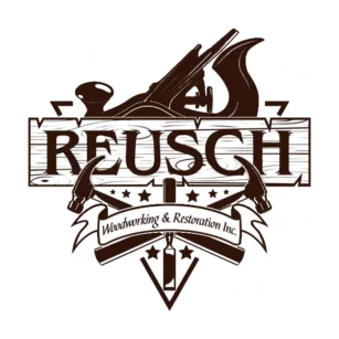 Reusch Woodworking and Restoration logo.